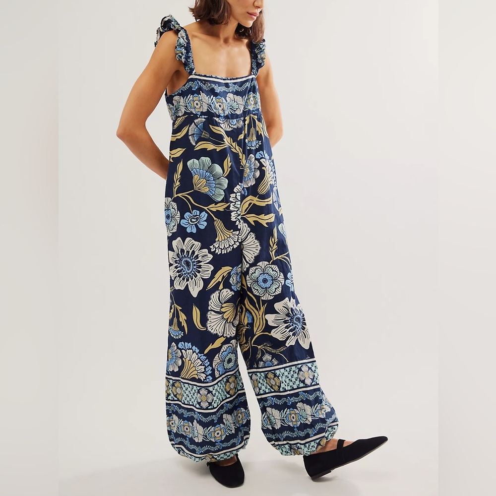 free people Bali Albright Jumpsuit - Picture 1 of 5